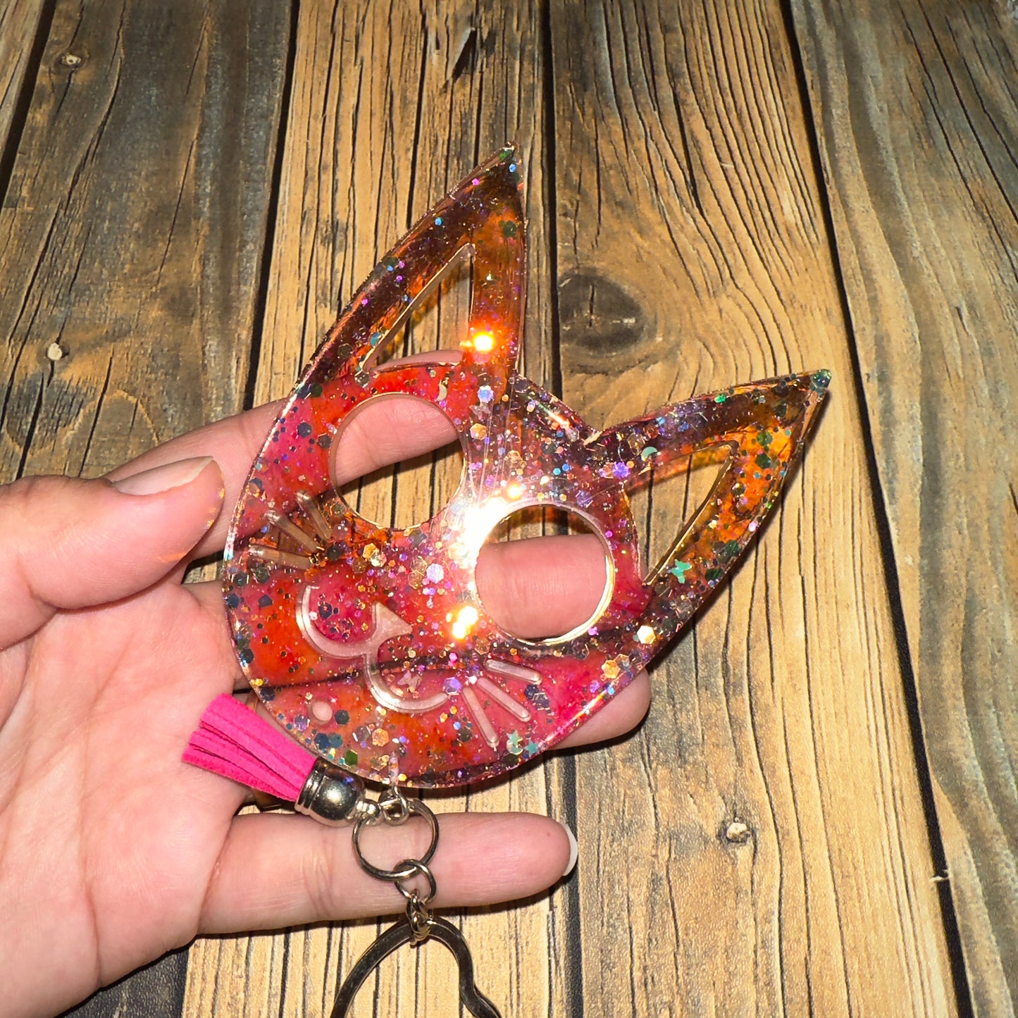Resin Self Defense Keychains