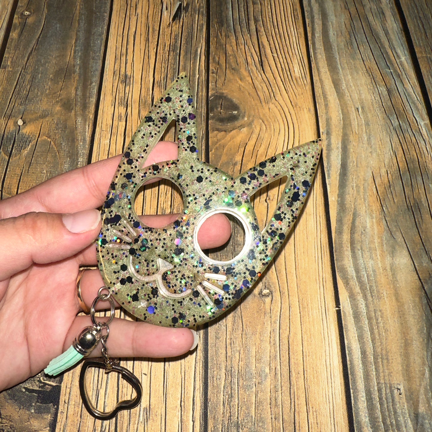 Resin Self Defense Keychains