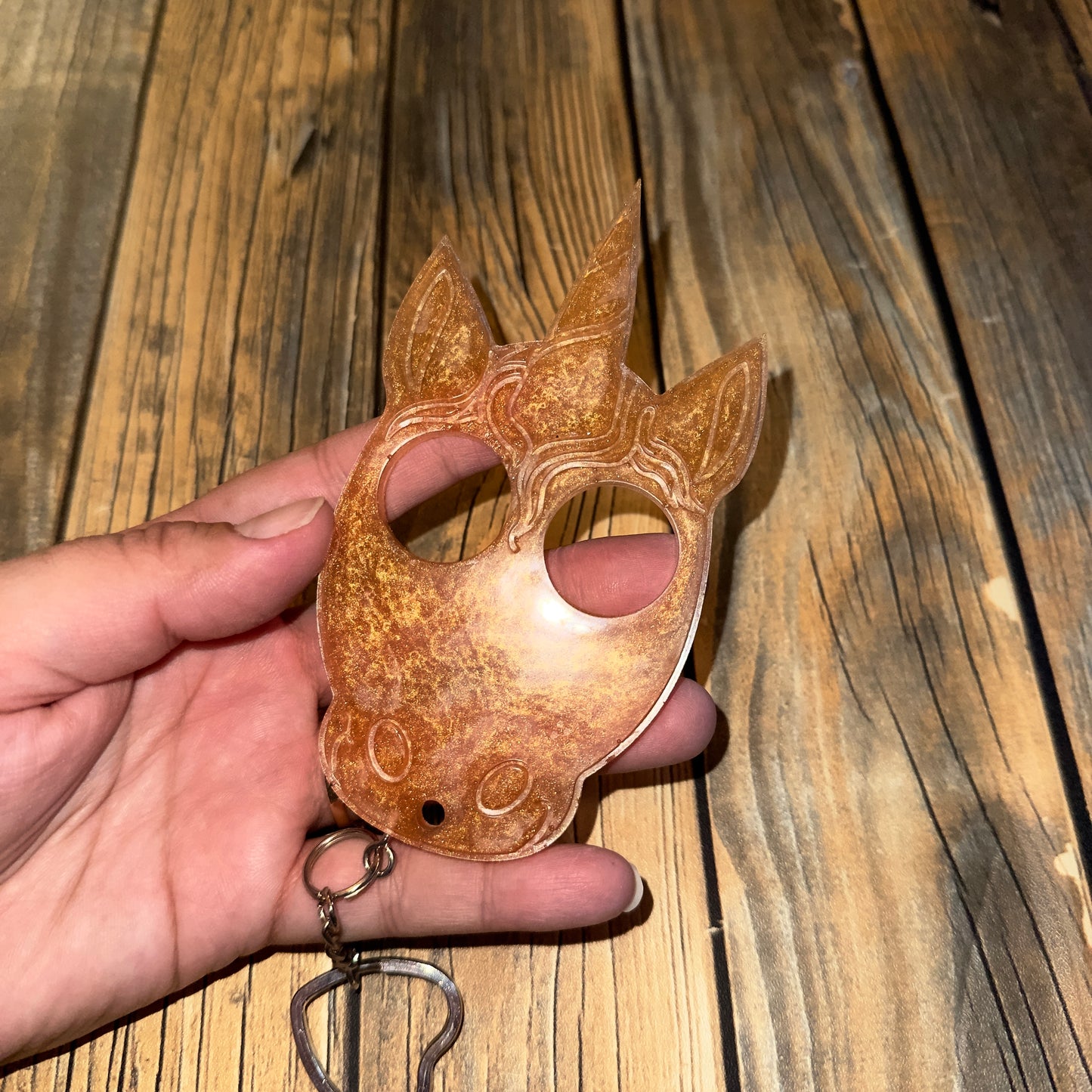 Resin Self Defense Keychains