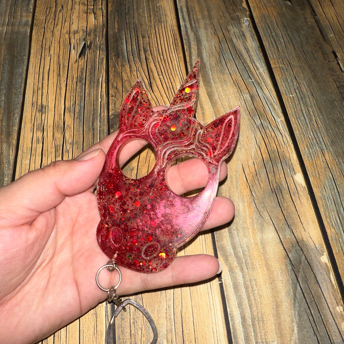 Resin Self Defense Keychains