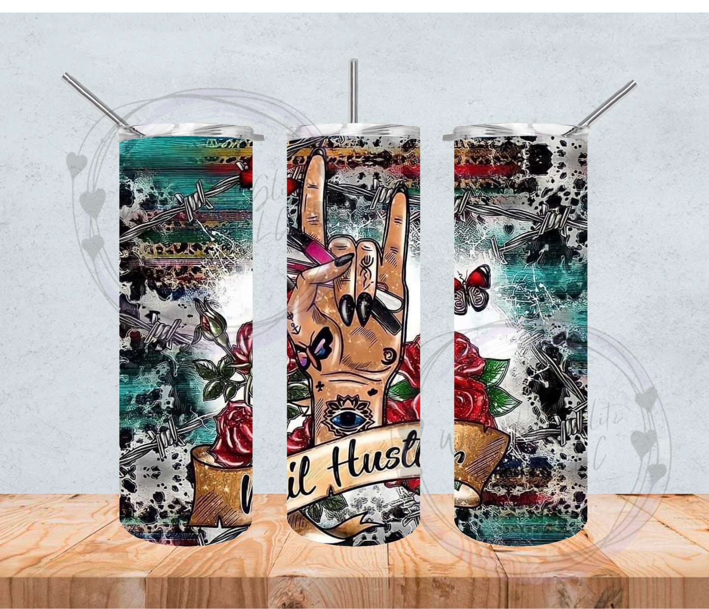 Nail Tech 20oz Tumbler