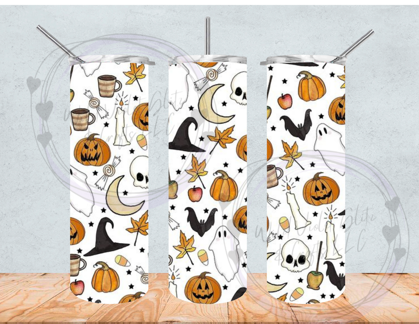 Halloween Ghouls Tumblers