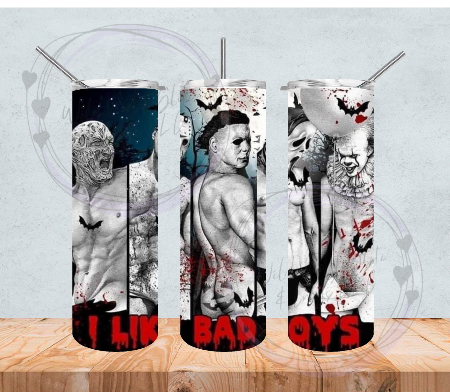 I like bad boys tumbler