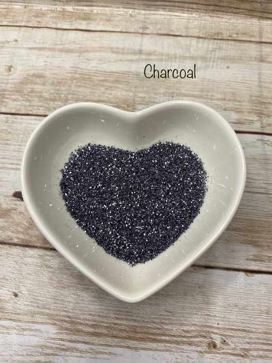 Charcoal Fine Glitter