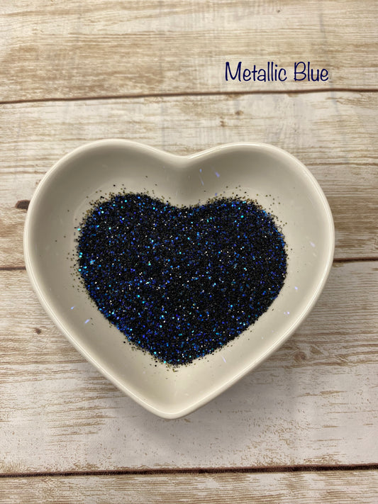 Metallic Blue Fine Glitter
