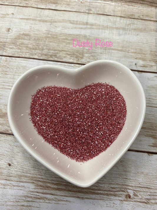 Dusty Rose Fine Glitter